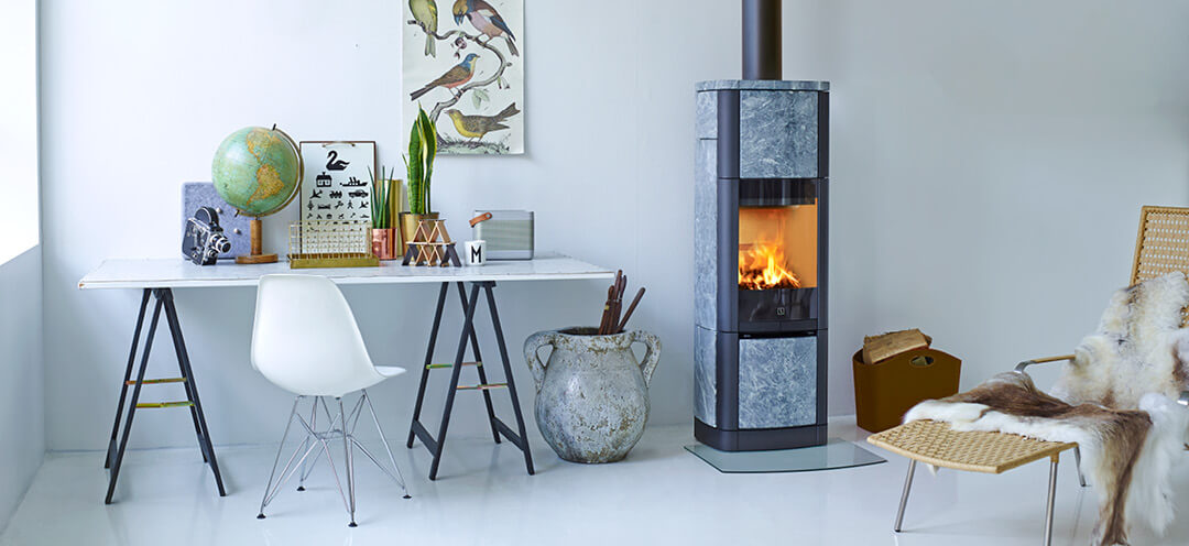 Braskamin Scan 65 med täljsten