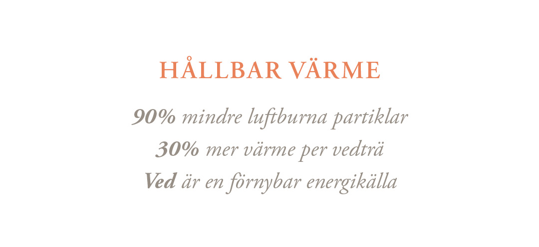 Hållbar värme ger dig fördelar