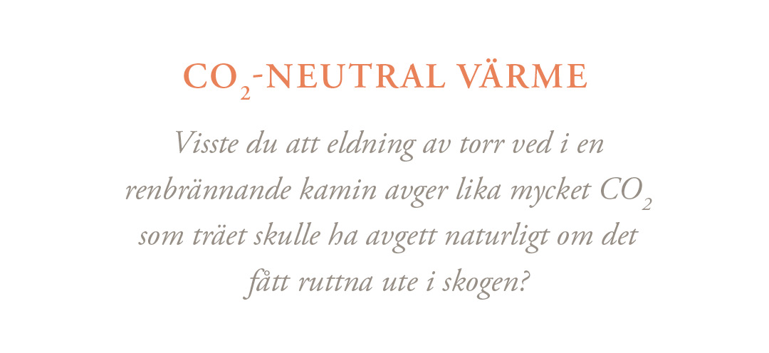 Text om co2 neutral värme