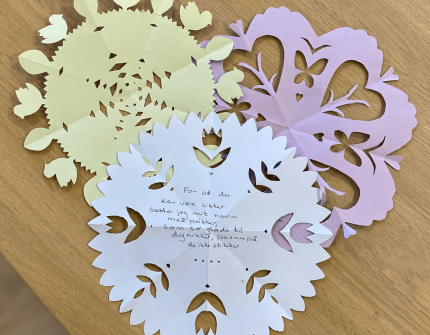 Traditionella danska gåta bokstäver